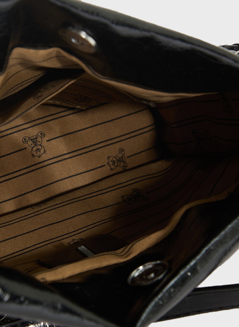 ايلا حقيبة توت بتأثير مجعد - Image 5