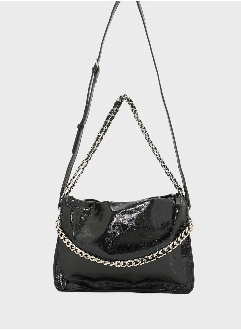 ايلا Crinkle Effect Tote Bag