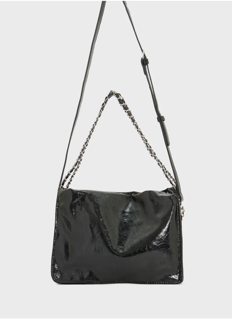 ايلا Crinkle Effect Tote Bag