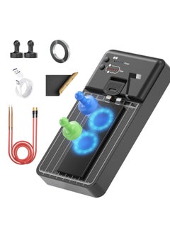 Spot Welder, DIY Battery with Precision Operation Platform, Support Automatic/Manual Mode,11 Adjustable Professional Repair Mobile Phone for Nickel Strip Welding Making