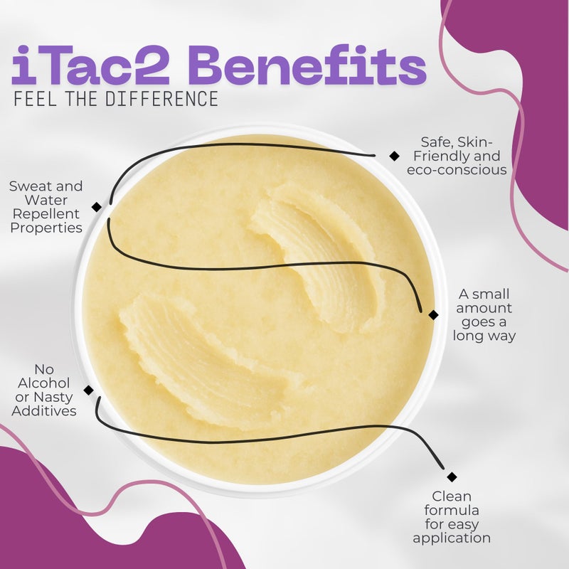 iTac2Â® Extra Strength Pole Grip (20g / 0.7oz) â€“ Long-Lasting Beeswax Grip Aid for Pole Dancing, Aerial Silks, Fitness & Sports â€“ Natural, Waterproof, Anti-Slip Formula for Dry Hands - Image 4