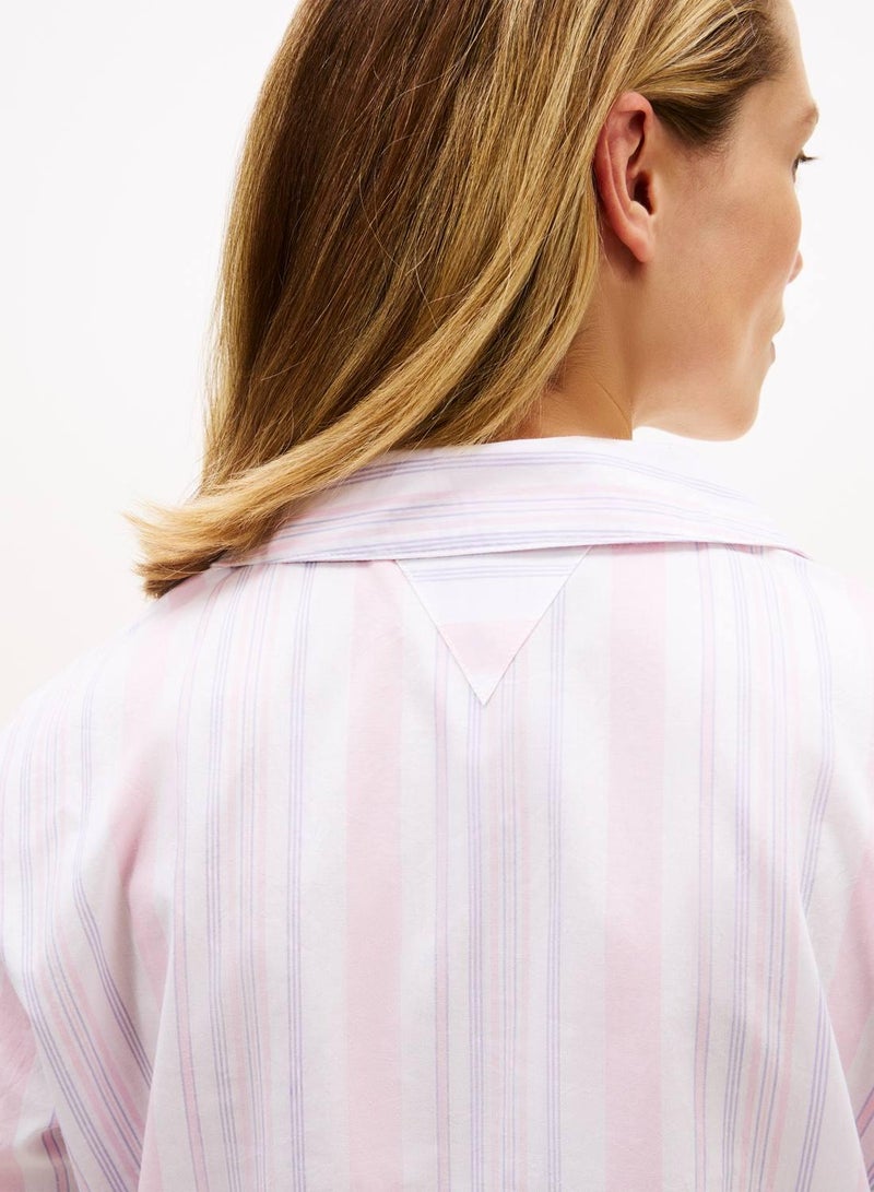 TOMMY HILFIGER Cotton Poplin Nightdress - Image 4