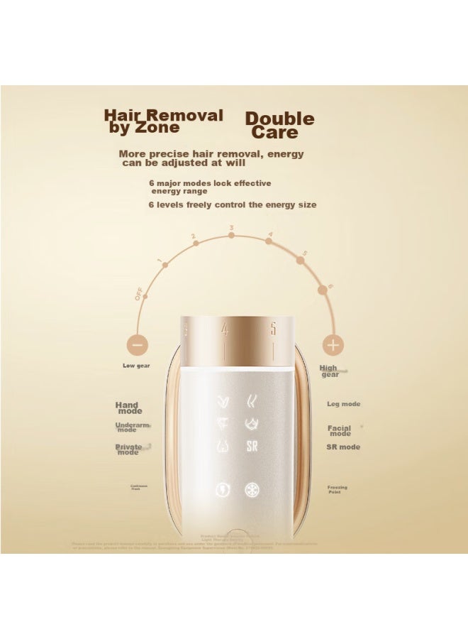 Jovs Sapphire Ice Point Hair Removal Device Jr5e , Home-use Hair Removal Tool For Men, Face And Underarm Hair Removal, Birthday Gift For Girlfriend, Beauty Device - Image 1