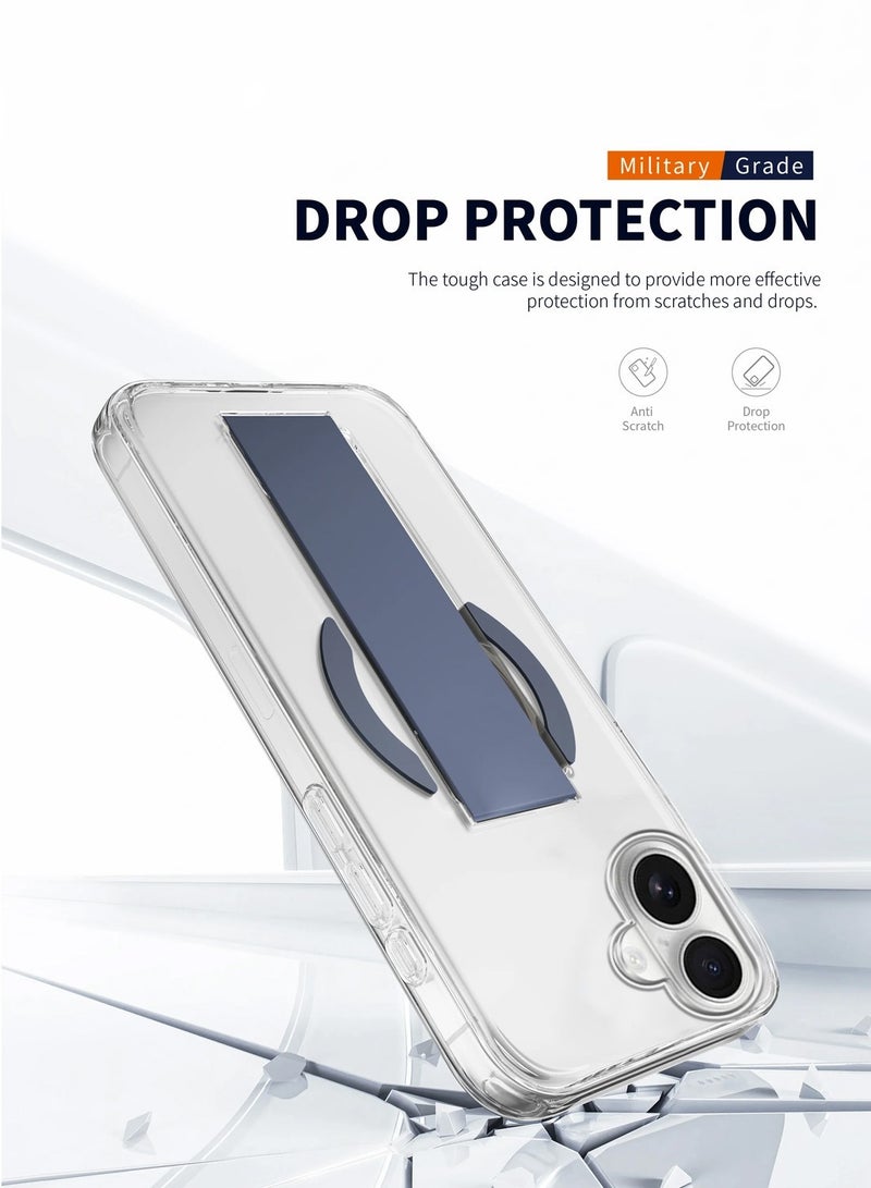 Techie حافظة شفافة لأبل آيفون 16 بلس مع MAGGRIP | رفيعة للغاية، غطاء خلفي مغناطيسي MagSafe | سيليكون فاخر، حماية من السقوط، مقاومة للخدوش، مضادة لبصمات الأصابع - Image 4