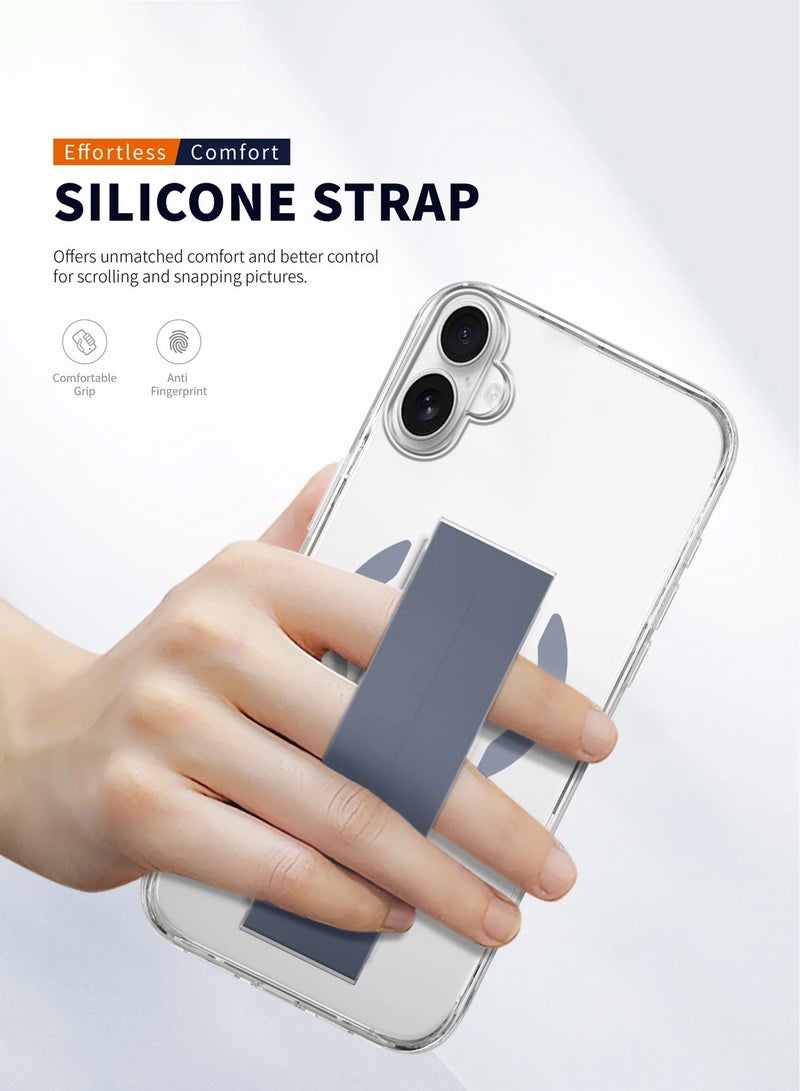 Techie حافظة شفافة لأبل آيفون 16 بلس مع MAGGRIP | رفيعة للغاية، غطاء خلفي مغناطيسي MagSafe | سيليكون فاخر، حماية من السقوط، مقاومة للخدوش، مضادة لبصمات الأصابع - Image 2