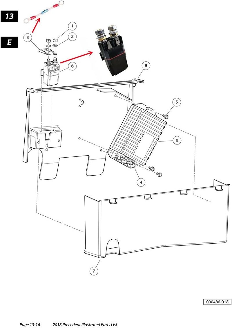 Dr.Acces Club Car 48V Solenoid for DS & Precedent Models - OEM # 102865901 - Image 4