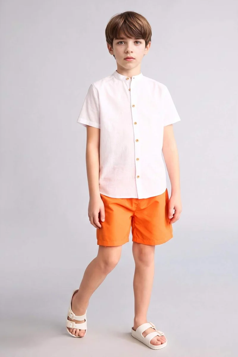 DeFacto Boy Regular Fit Basic Swim Shorts