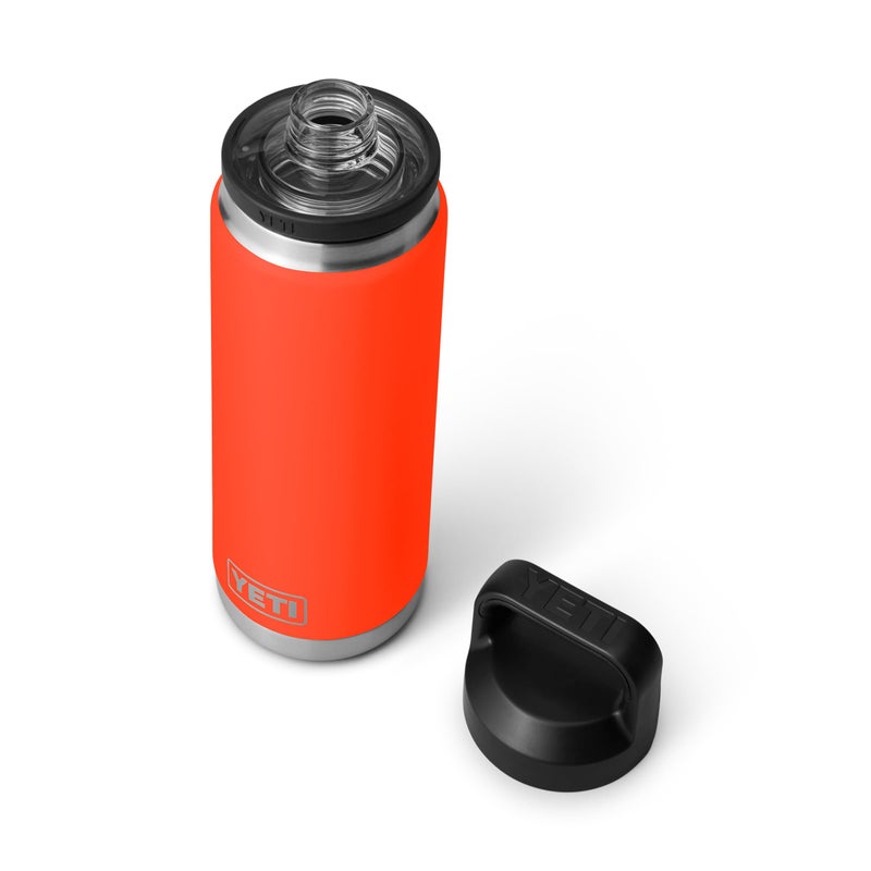 YETI Rambler 26 oz Bottle, Leakproof, Vacuum Insulated, Stainless Steel with Chug Cap, Solar Flare - Image 1