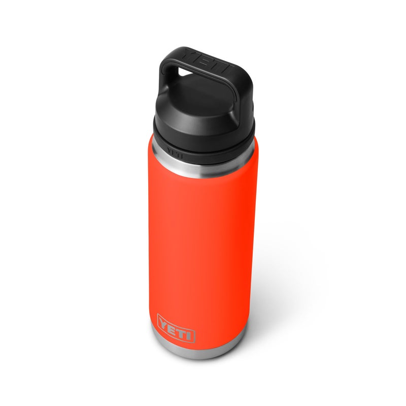 YETI Rambler 26 oz Bottle, Leakproof, Vacuum Insulated, Stainless Steel with Chug Cap, Solar Flare - Image 5