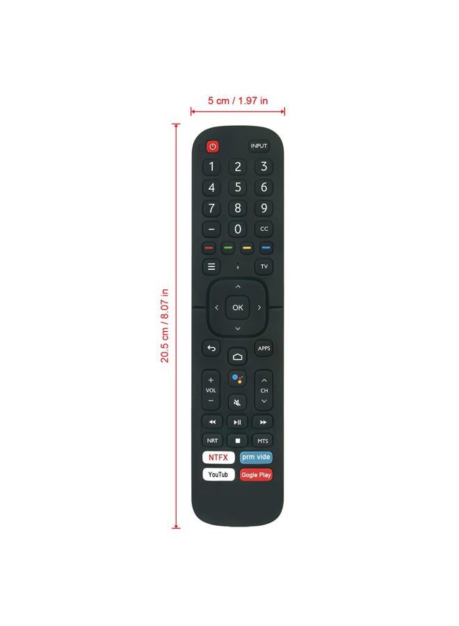 Vinabty ERF2K60H Replaced Remote fit for Hisense Smart 4K TV 55H9G 65H9G 43H5670G 50H6570G 55H6570G 65H6570G 70H6570G 75H6570G 85H6570G 43H6510G 50H6510G 55H6510G 65H6510G 75H6510G 85H6510G 43H78G - Image 4