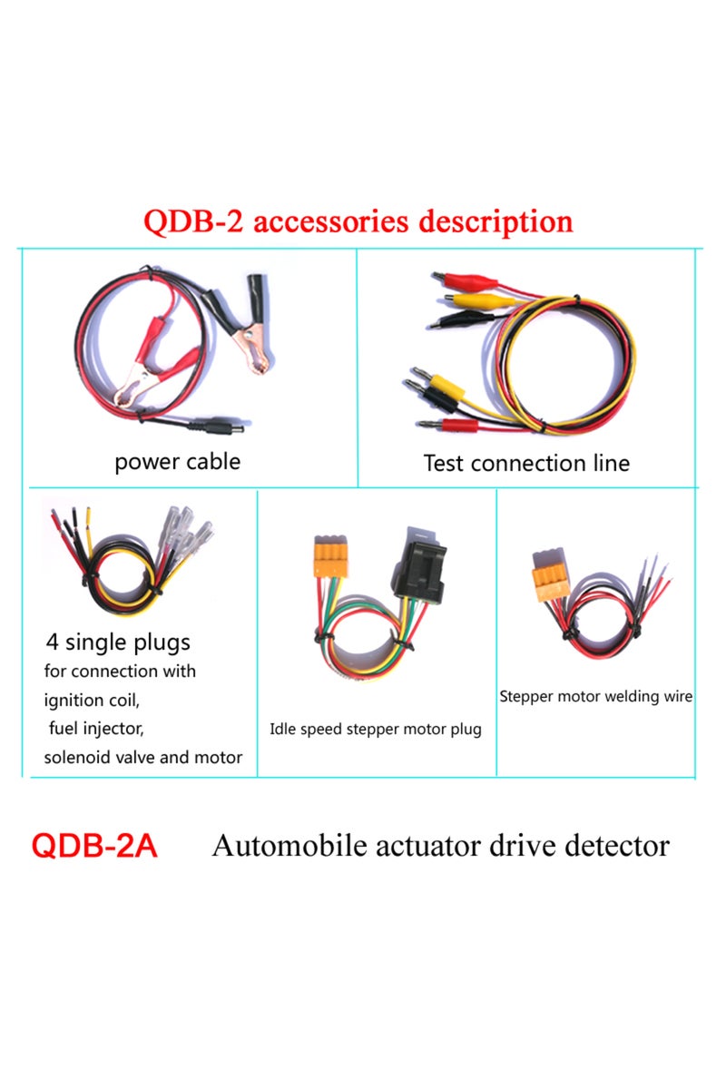 erorex Upgrade QDB-2A 3A Automobile Ignition Coil Tester Car Idle Stepping Motor Solenoid Valve Injector... - Image 4
