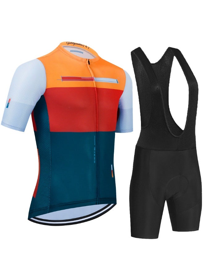 KUYING Summer Short Sleeved Cycling Suit Set  - Image 1