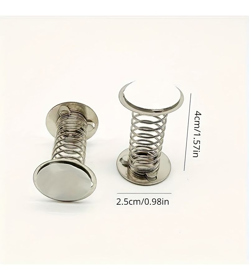10pcs Spring Bases With Glue for Car Mounted Swaying Ornaments Acrylic Additions for Shaking Toys - Image 2