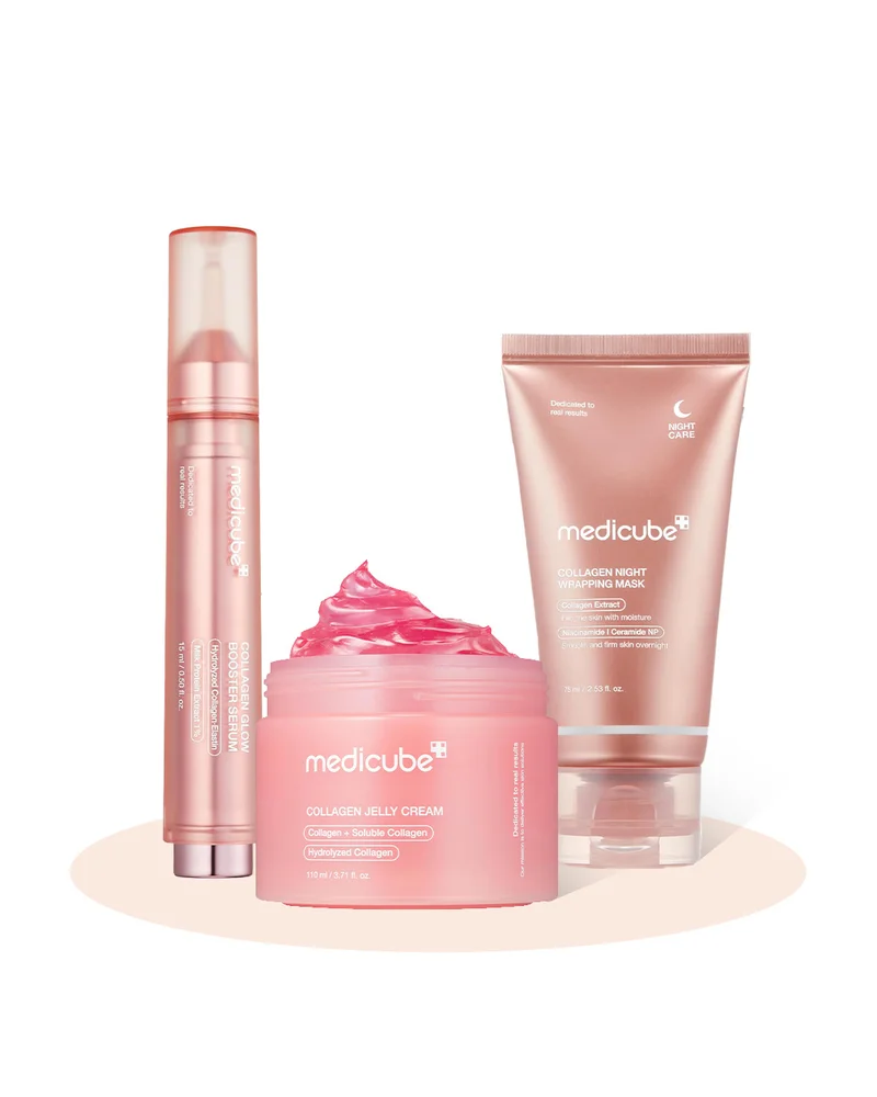 Medicube Medicube Collagen Supreme Bundle – Jelly Cream, Mask & Collagen Booster – Deep Lifting Skincare Set