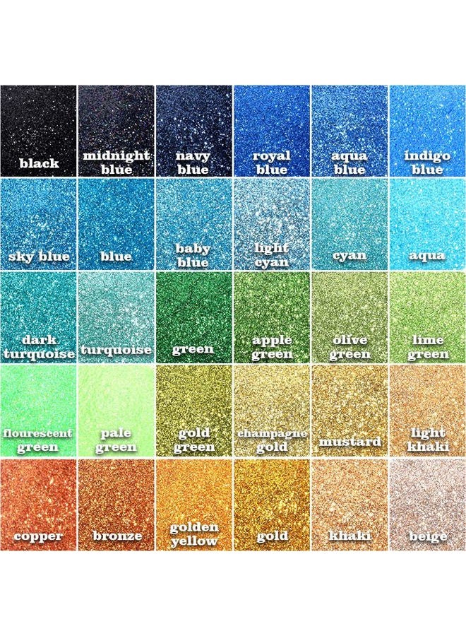 YGDZ Fine Glitter for Resin, 60 Colors 300g Assorted Craft Glitter Packs for Epoxy Resin, Nails, Slime, Tumblers, Body, Face, Eyeshadow, 5g Each Bag - Image 3