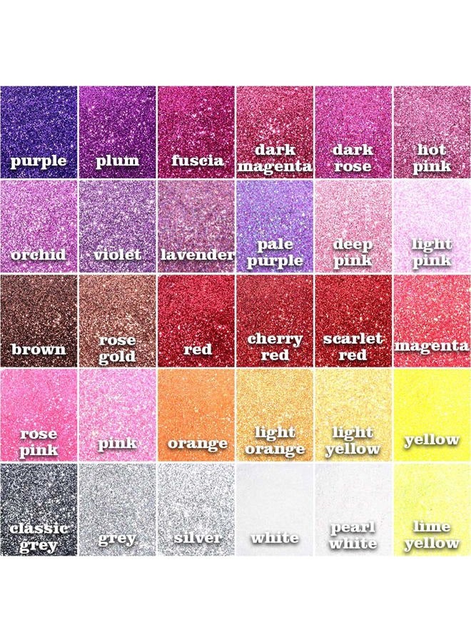YGDZ Fine Glitter for Resin, 60 Colors 300g Assorted Craft Glitter Packs for Epoxy Resin, Nails, Slime, Tumblers, Body, Face, Eyeshadow, 5g Each Bag - Image 4