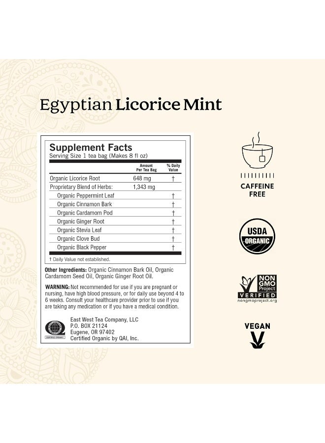 Yogi Tea - Egyptian Licorice Mint - Image 3
