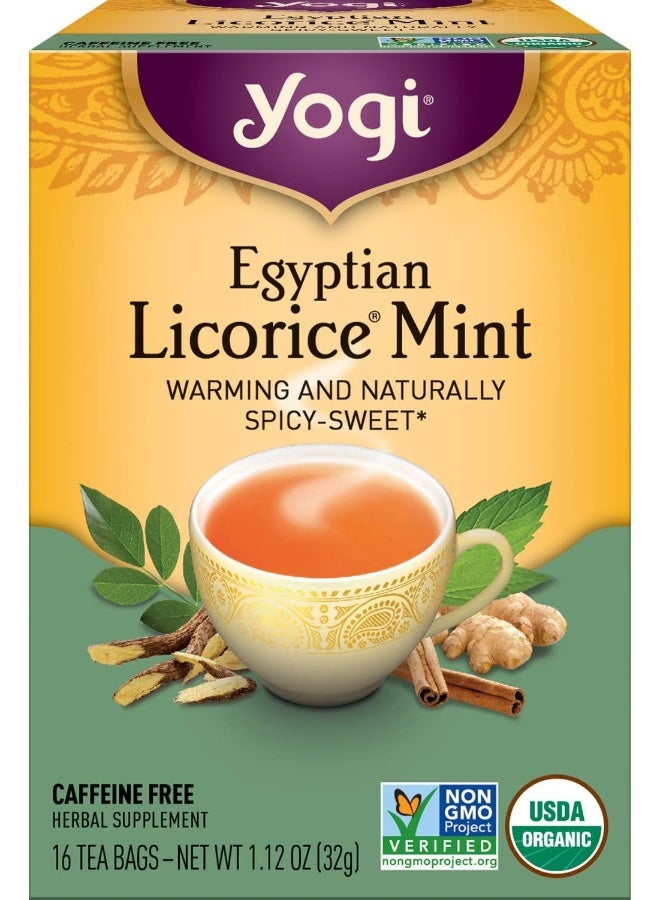 Yogi Tea - Egyptian Licorice Mint - Image 1