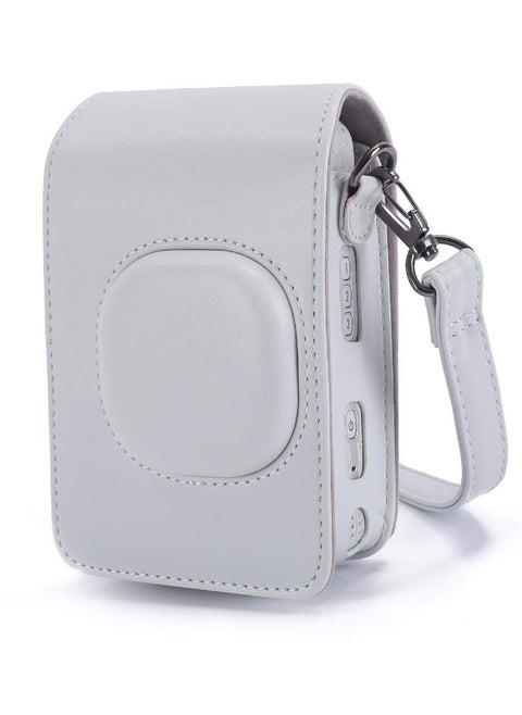 Case for Instax Mini Liplay Hybrid Instant Camera and Printer, Soft Shockproof Case with Detachable/Adjustable Shoulder Strap for Fujifilm Instax Mini Liplay Hybrid Instant Camera