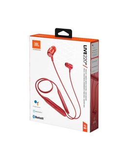 JBL Live 220BT Bluetooth In-Ear Neckband Headphones Red - pzsku/Z6CF65FB56D560E402138Z/45/_/1733734811/d26d9501-d6f3-457e-843a-e5014bb91eb2