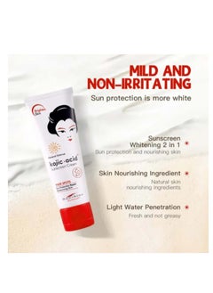 Sunshine Naturals Kojic Acid Sunscreen Cream SPF 50, 80g  - Image 4