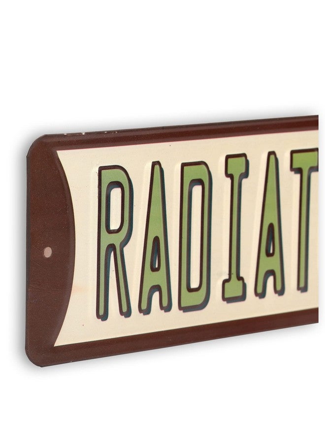 Open Road Brands Disney Pixar Cars Radiator Springs Road Metal Street Sign - Cars Tow Mater Sign for Garage, Kids' Bedroom or Play Room - Image 4