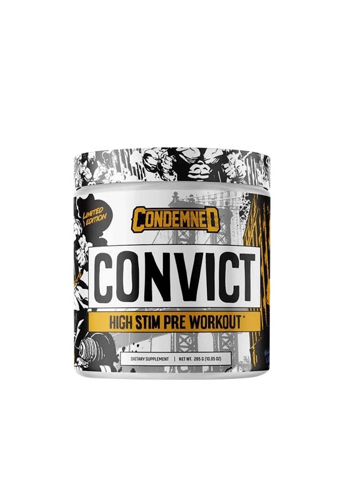 Condemned Laboratoriez Condemned Convict Pre Workout Blueberry Lemonade