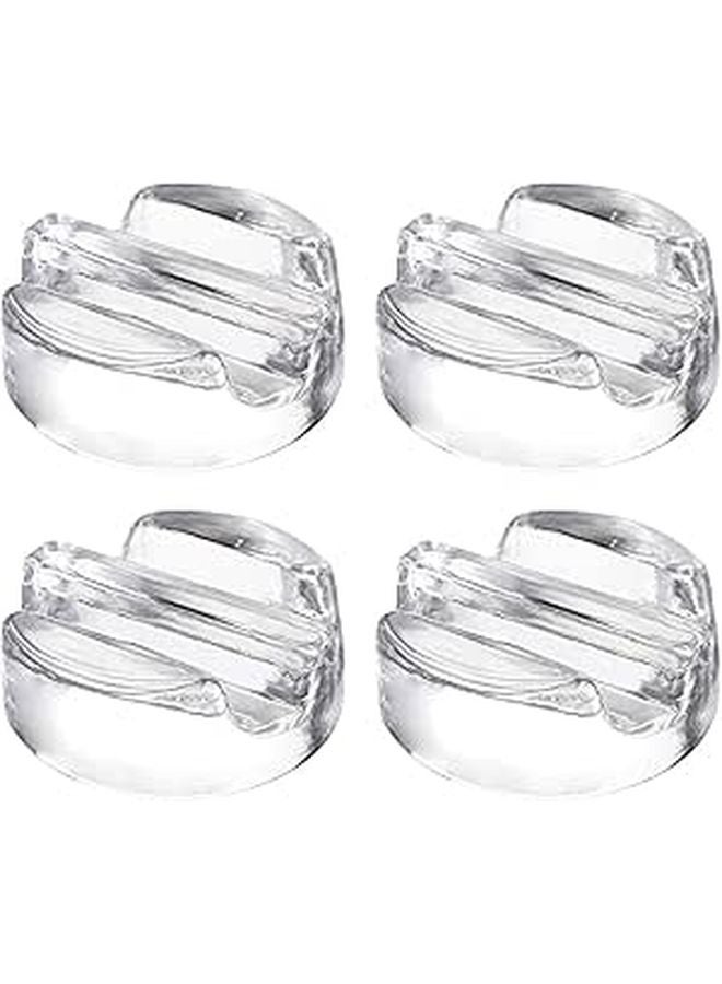 4pcs Glass Fermentation Weights for Mason Jars Wide Mouth Pickle Making Canning - Image 1