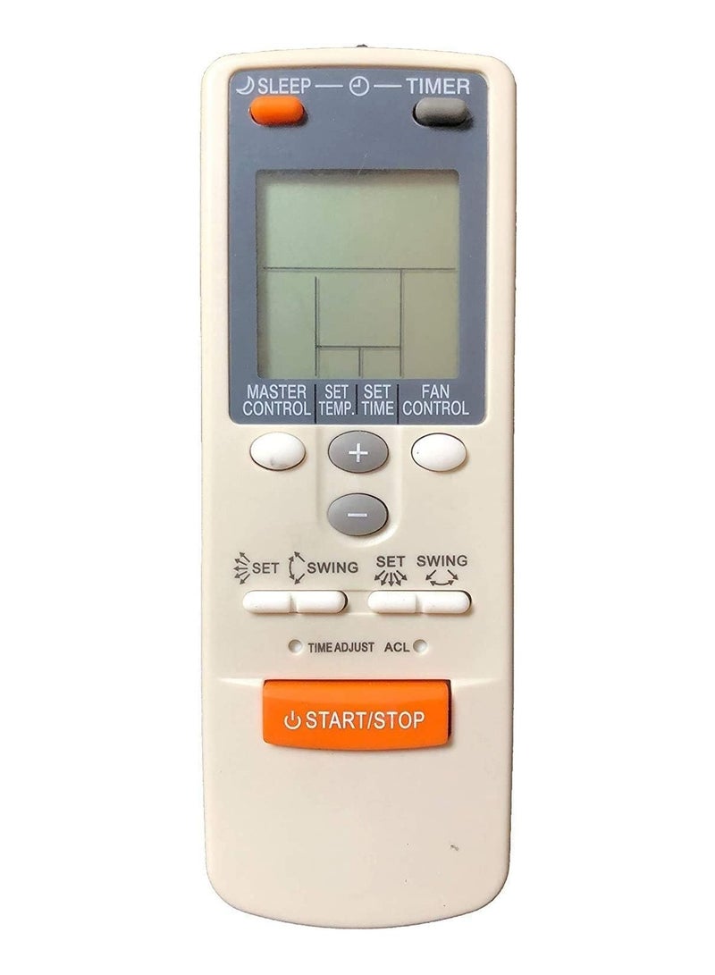 TIGER AC Remote Control Compatible with O General Split & Window AC – Replacement for AC-47 Model with Double Set-Swing Feature – Easy to Use, High-Precision Temperature Control, Fast Response, Long-Range Infrared Signal  - Image 1