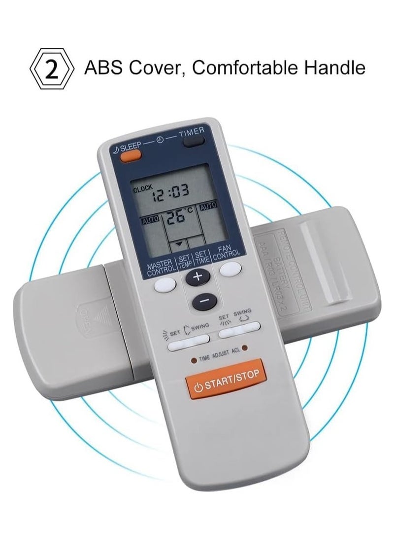 TIGER AC Remote Control Compatible with O General Split & Window AC – Replacement for AC-47 Model with Double Set-Swing Feature – Easy to Use, High-Precision Temperature Control, Fast Response, Long-Range Infrared Signal  - Image 3