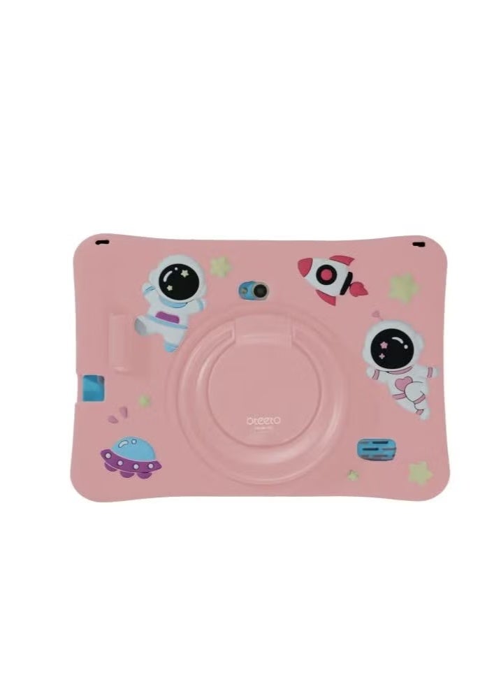 Oteeto K3 Kids Tablet – 7-Inch Android Wi-Fi Tablet for Children | Preloaded Educational Apps & Games | Parental Control Mode | Kid-Proof Protective Case | 4GB RAM + 64GB Storage | Long-Lasting Battery | Lightweight & Durable | Ideal for Toddlers & School Learning – Pink - Image 2