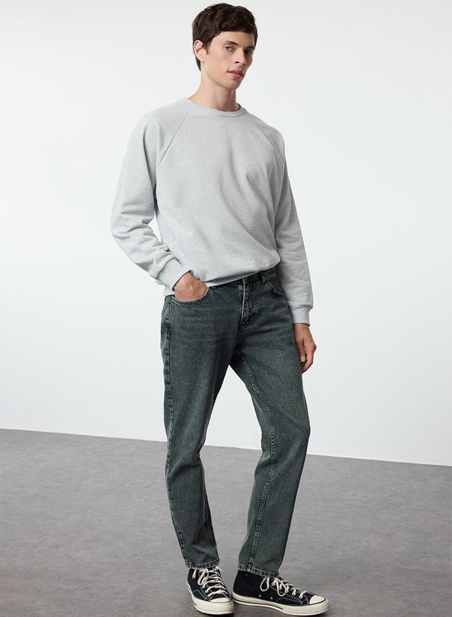 trendyol Tmnaw23Je00043  Relax Fit Boyfriend Jeans - Image 2