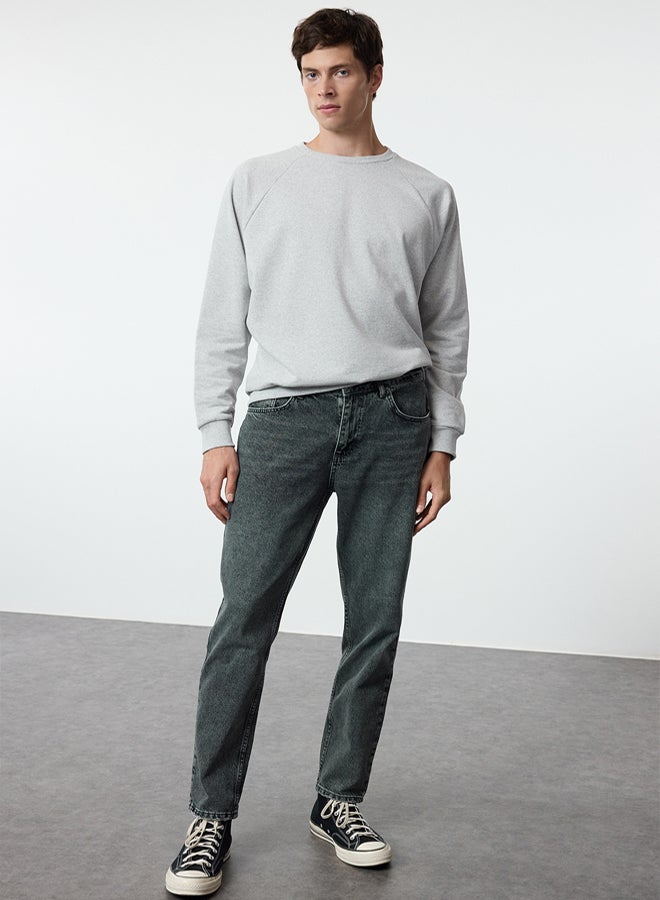 trendyol Tmnaw23Je00043  Relax Fit Boyfriend Jeans - Image 3