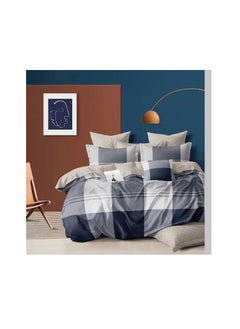 BAIG 4pcs Soft & Breathable Cotton Single Comforter for All Seasons Duvet inserted bedding set 