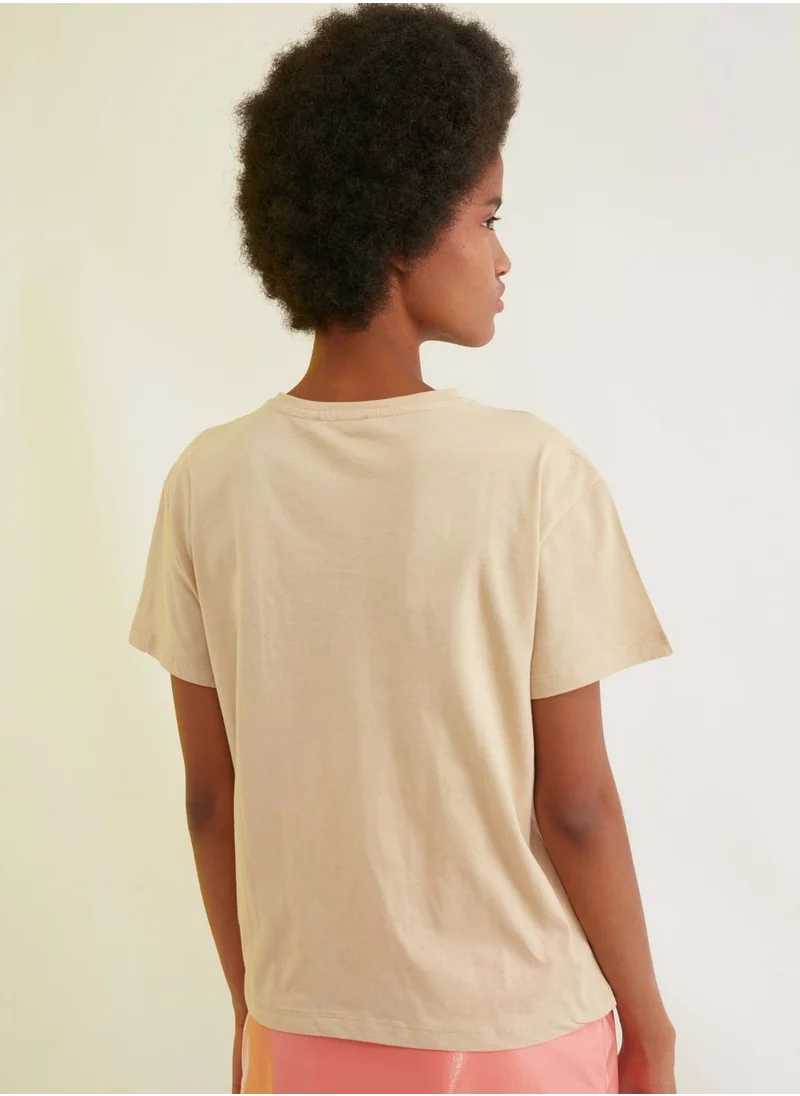 trendyol Slogan T-Shirt