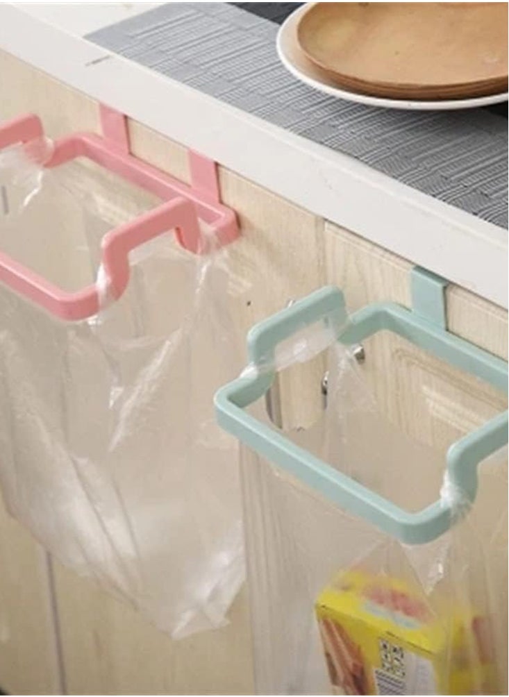 Perfii Trash Bag Holder Organizer Garbage Bag Hanging For Kitchen Cupboard Cabinets Doors  - Image 5