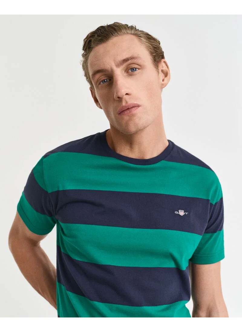 غانت Gant Bar Stripe Ss T-Shirt