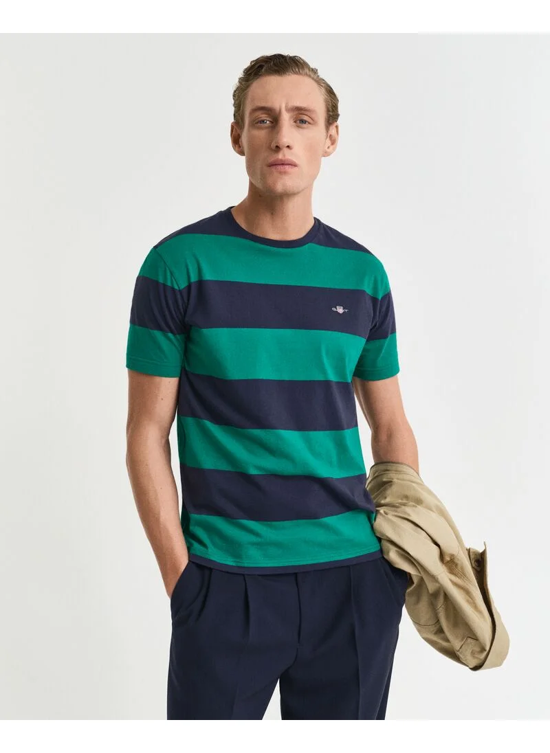 غانت Gant Bar Stripe Ss T-Shirt