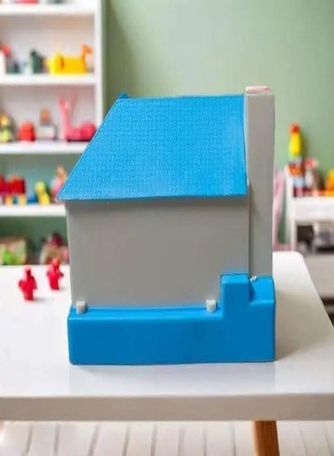 Bgav Blue Dog House Coin Bank | Coin Stealing Puppy Toy | Fun Saving Box for Children | Ideal Gift for Ages 3+ - Image 4