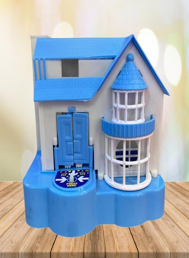 Bgav Blue Dog House Coin Bank | Coin Stealing Puppy Toy | Fun Saving Box for Children | Ideal Gift for Ages 3+ - Image 1