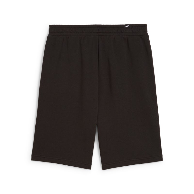 PUMA ESS+ LOGO LAB Mens Black Shorts - Image 2
