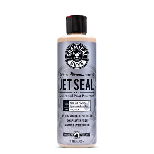 Chemical Guys WAC_118_16 JetSeal Anti-Corrosion Sealant and Paint Protectant, Safe for Cars, Trucks, SUVs, Motorcycles, RVs & More, (16 fl oz), White - Image 1