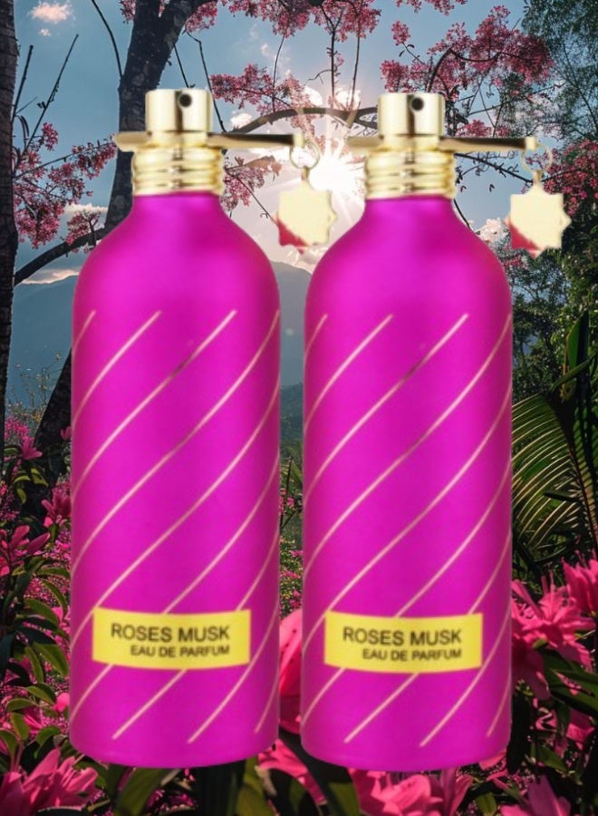 بيليزا 2 قطع عطر روزيز مسك 100مل - Image 1