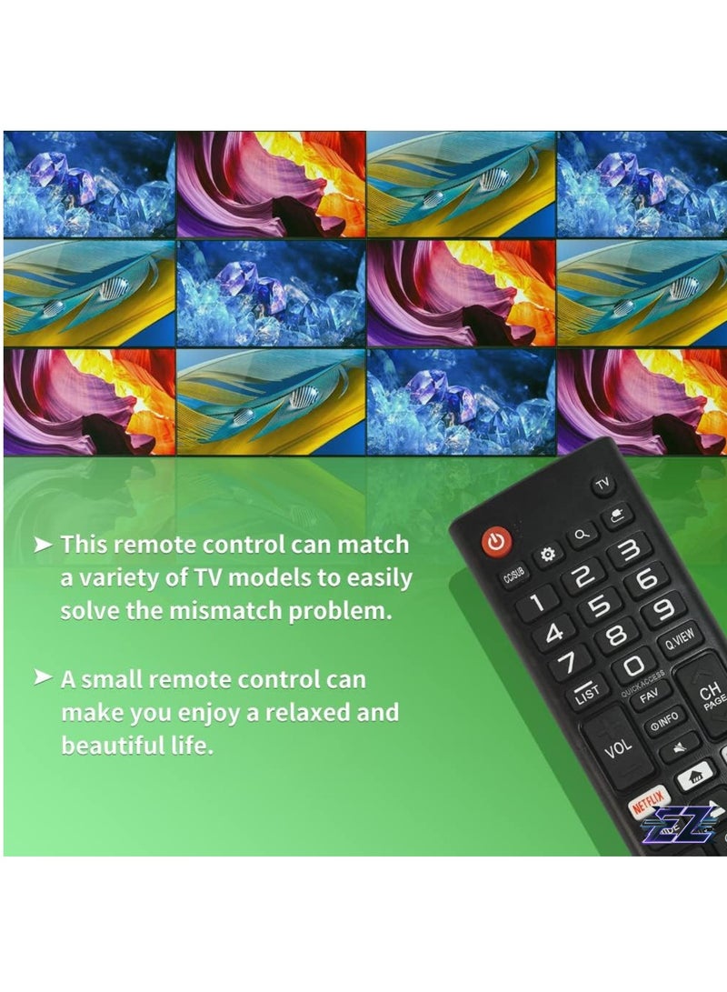 ELTRAZONE Replacement Remote Control for LG Smart TV, Suitable for Many LG Smart TV Models (AKB75375604) with battery - Image 2