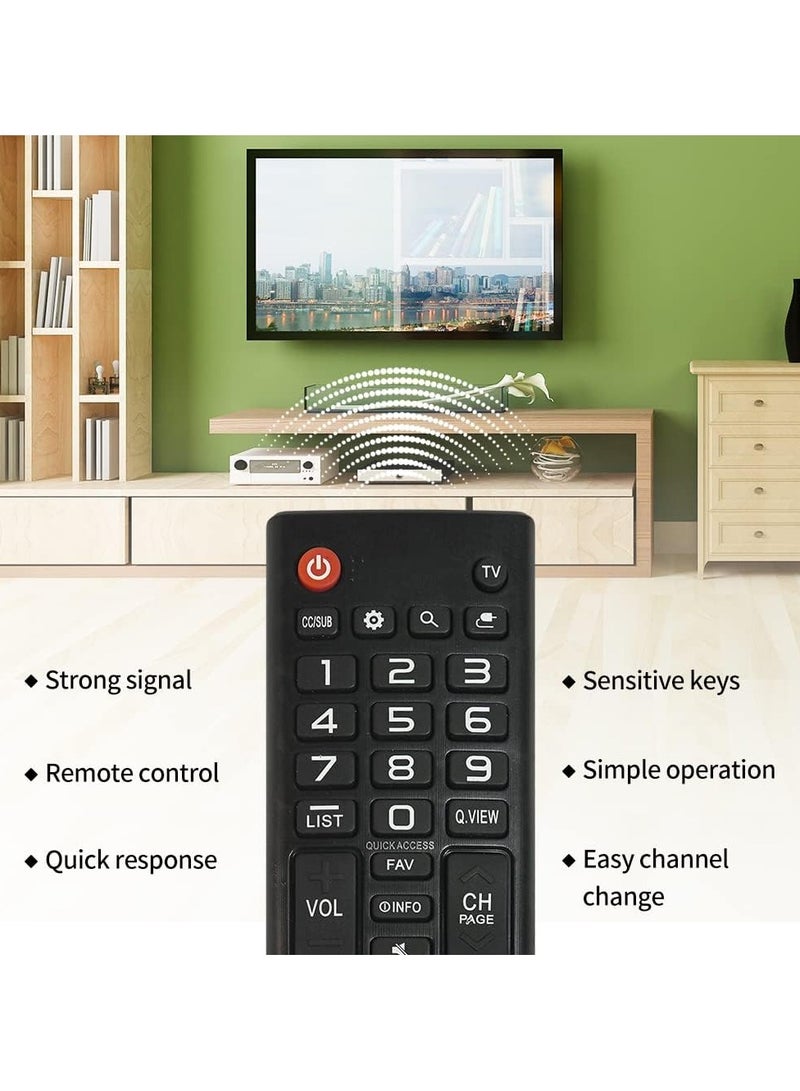 ELTRAZONE Replacement Remote Control for LG Smart TV, Suitable for Many LG Smart TV Models (AKB75375604) with battery - Image 4