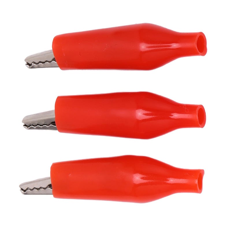 Red Electrical Test Clips 100PCS Large Opening Strong Bite Force for Power Testing Home Automotive Welding - Image 4
