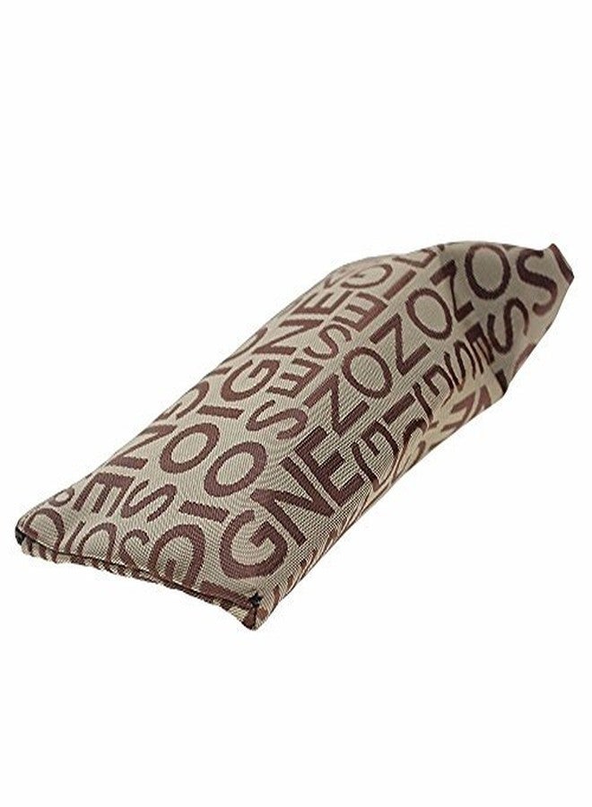 Aeoss ® Portable Cute Multifunction Zipper Travel Cosmetic Bag Letter Makeup Case (Coffee) - Image 2