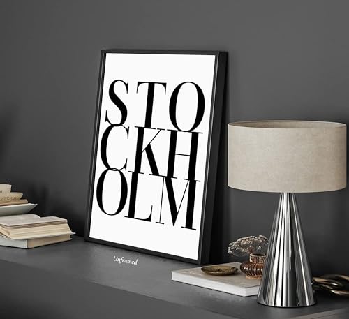 LRTNMTJ Fashion Trendy Leopard Wall Art Set of 6 Stockholm Preppy Room Painting Picture Wall Decor Black White Aesthetic Cheetah Poster Print Artwork for Girls Bedroom Dorm Apartment Home Decoration Unframed - Image 3