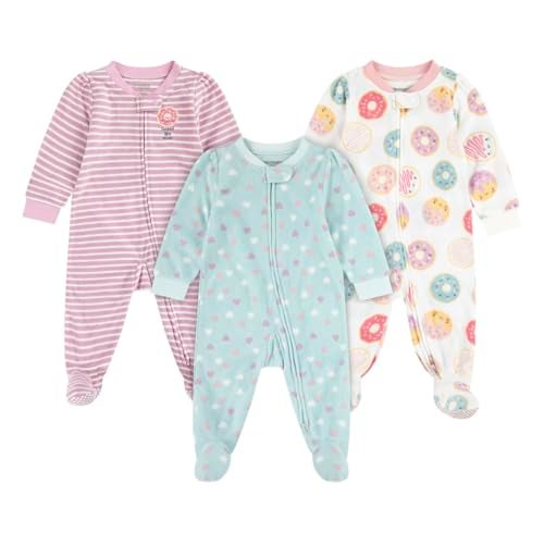 HUGGIES 3-Pack Footed Fleece Coverall - Image 4