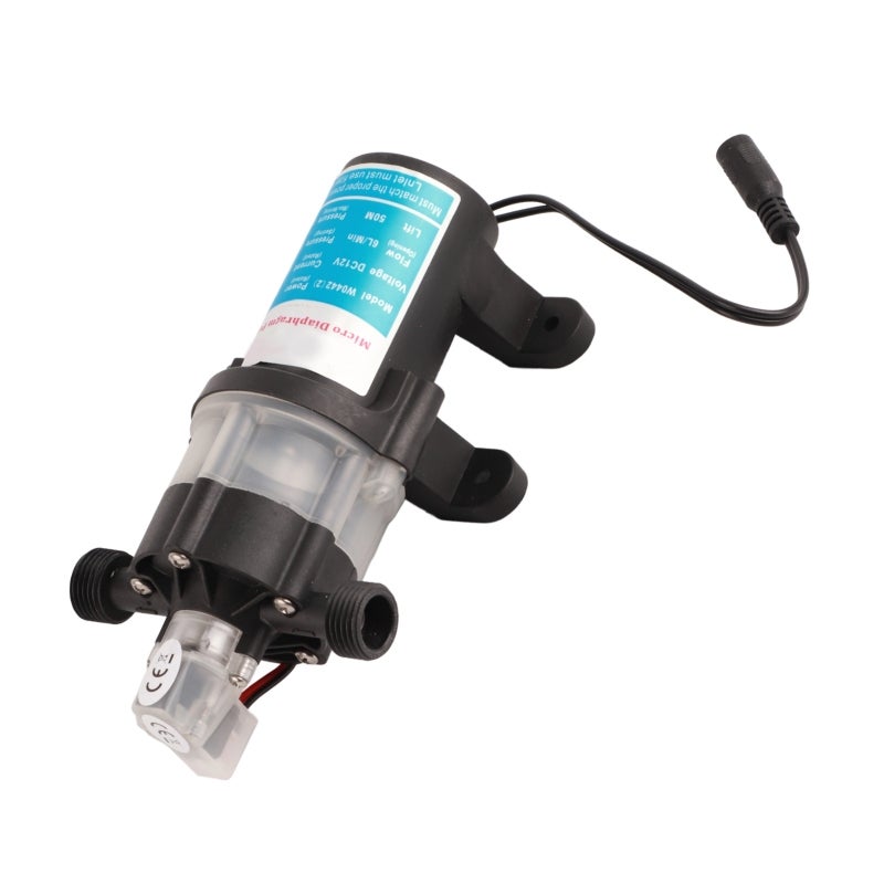 Self Priming Booster Pump: Automatic Start Stop, 295ft Priming Depth - Detachable Easy Clean Filter, Corrosion Resistant PP Material Automatic Water Pump for Home Water System, Flower Watering, Hose A - Image 3